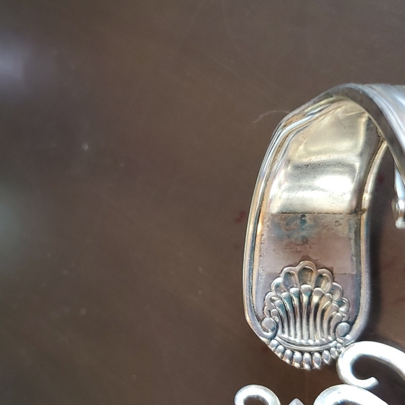 Bracelet - HANDCRAFTED, Metal " fork". ESTATE PIECE - VINTAGE FINAL PRICE - Picture 10 of 12